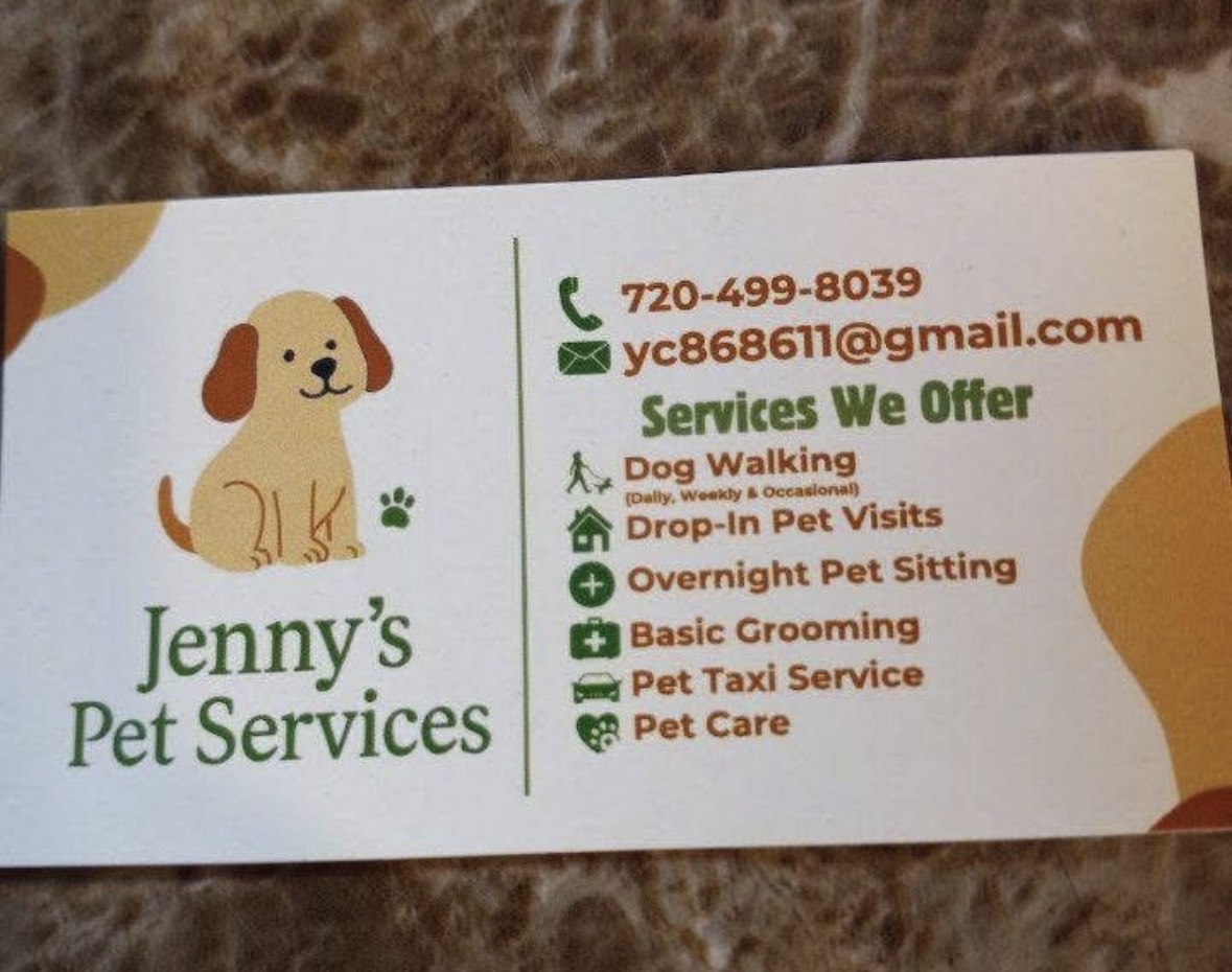 Jenny's Pet Services service visual