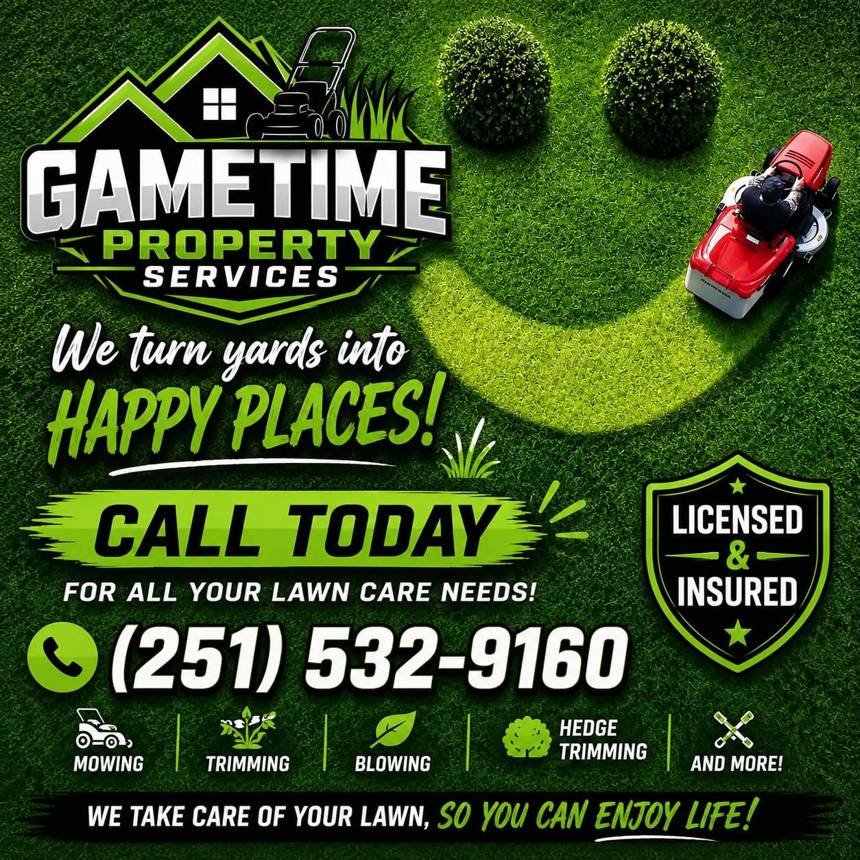 Game Time Property Services service visual